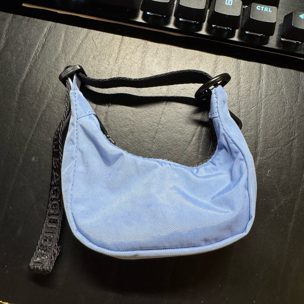 Baggu Crescent Bag Charm in Cornflower